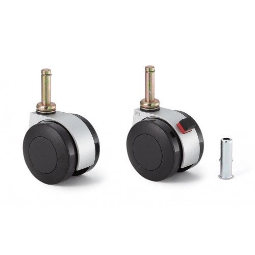 Twin Wheel Caster (Insert Bolt Type)